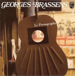 Cover for Le Pornographe by Georges Brassens